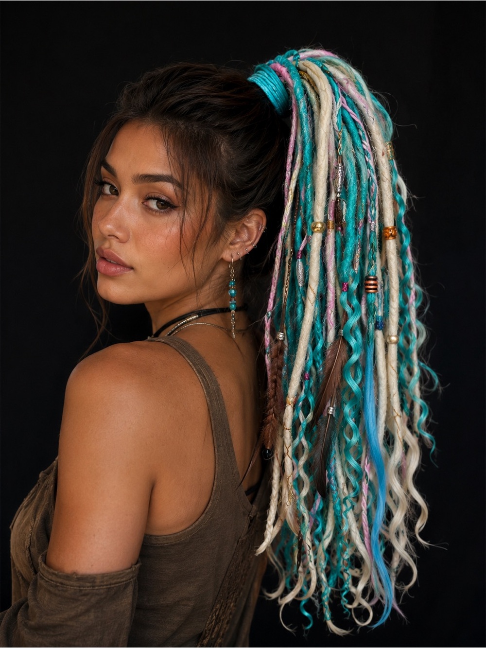 Mystic Gypsy Ocean Ponytail Extension